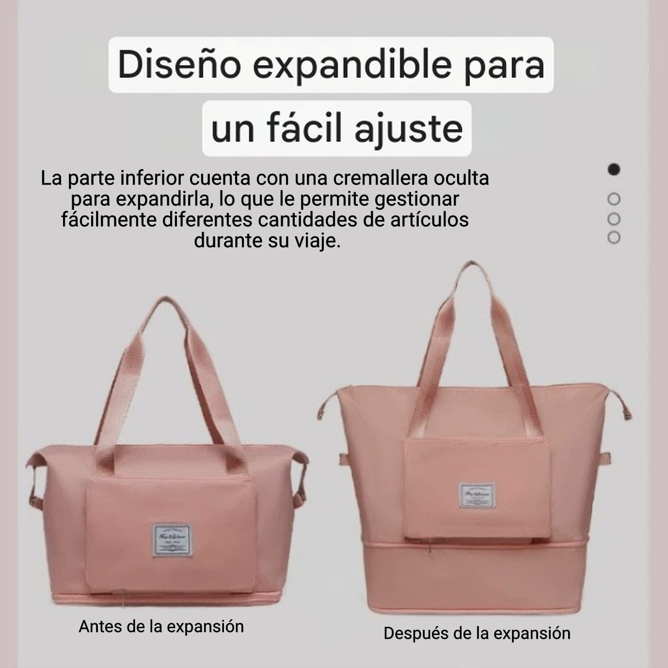 Bolso Plegable Viaje Gran Capacitad